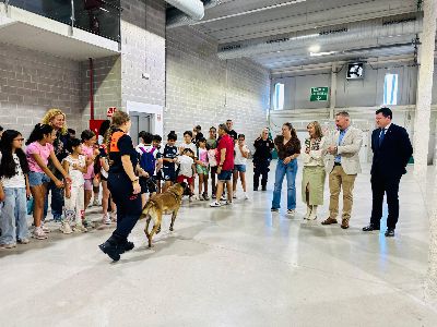 M�s de un centenar de alumnos lorquinos de primaria  participan en la jornada experiencial e interactiva organizada por el Servicio Municipal de Emergencias 