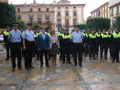 La Polica Local de Lorca detiene a una persona de Mal, que portaba en el interior de su vehiculo una pastilla presuntamente de cocana, con un peso de 400 gramos