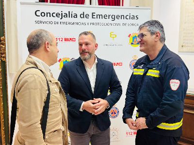 El Servicio de Emergencias y Protecci�n Civil de Lorca cierra 2025 con un aumento de la actividad y la consolidaci�n de la Unidad de 1� Intervenci�n de la Base Lorca-Norte