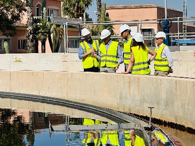 La depuradora de La Hoya da un paso m�s en sostenibilidad y entrega el cien por cien de las aguas regeneradas a la agricultura