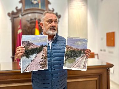 El Ayuntamiento de Lorca reclama a la Confederacin Hidrogrfica del Segura la limpieza urgente del canal del Trasvase   