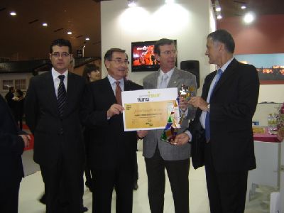 El stand de Lorca en Turismur es premiado como el mejor de la muestra
