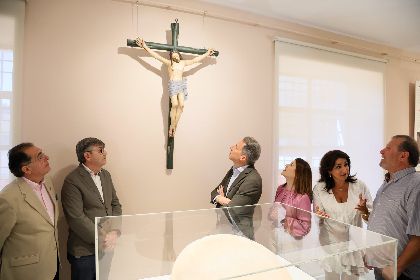 La prueba del carbono 14 desvela que la imagen de Jes�s Crucificado rescatada de la antigua c�rcel es la m�s antigua conservada en Lorca, con 484 a�os de antig�edad