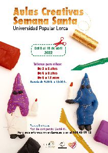 La Universidad Popular organiza ''Aulas Creativas de Semana Santa'' para nios y nias de entre 3 y 11 aos