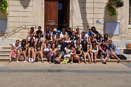 18 jvenes lorquinos han participado en un programa de intercambio cultural con el municipio francs de Mauguio