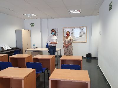 El Ayuntamiento de Lorca pone a disposicin de la Consejera de Educacin diferentes instalaciones municipales 
