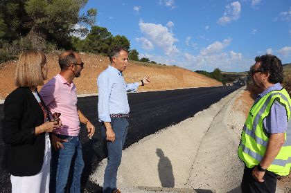 La nueva carretera de Zarzadilla de Totana estar abierta al trfico este mes de septiembre 