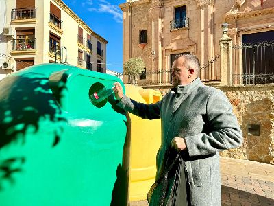 Cerca del cien por cien del sector de la hosteler�a y restauraci�n de Lorca recicla vidrio