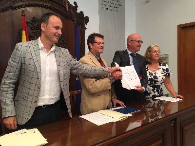 Ayuntamiento de Lorca e INFO suman esfuerzos para mejorar la eficiencia energtica e impulsar proyectos empresariales