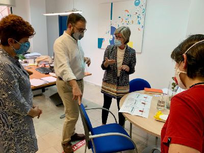 El alcalde de Lorca destaca la labor que Servicios Sociales est realizando con motivo de la crisis sanitaria