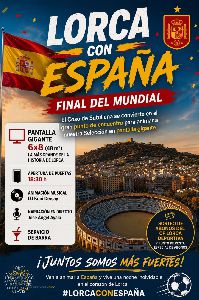 El Coso de Sutullena se convertir� este domingo en el gran punto de encuentro para animar a Espa�a en la final del Mundial en una pantalla gigante de 48 m�