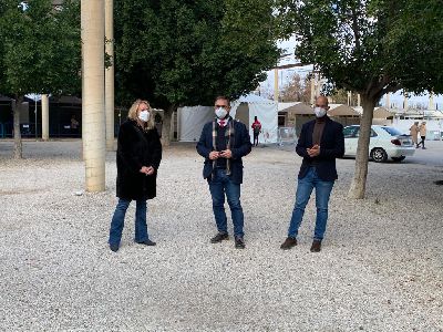 El Ayuntamiento habilita un espacio municipal en el Huerto de la Rueda para ubicar la toma de muestras PCR 