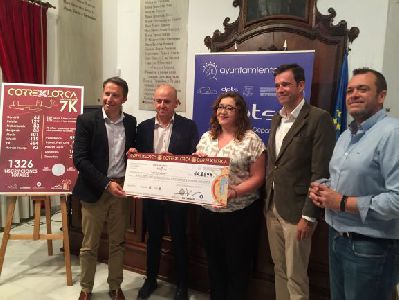 La IX Mini Maratn Lorquimur  Corre x Lorca recauda 4.859 euros para AFACMUR gracias a la histrica participacin de 1.326 personas