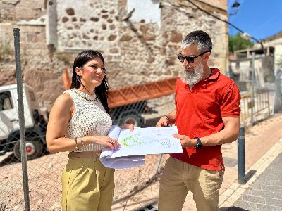 La ''Plaza de la Roca'' permitir� poner en valor la fachada de San Patricio y la muralla medieval gracias a la creaci�n de una zona verde