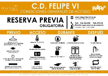 Este viernes reabrirn las piscinas del Felipe VI para uso deportivo con un estricto protocolo de acceso y cita previa
