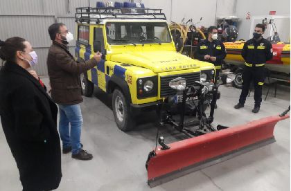 El Servicio de Emergencias y Proteccin Civil prepara el protocolo frente a nevadas y olas de fro previstas este martes