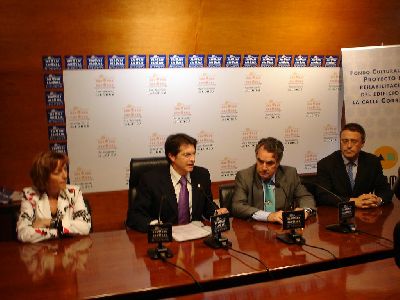 El Ayuntamiento de Lorca y la CAM firman convenios de colaboracin para facilitar el acceso a la vivienda joven y el impulso de la creacin de pequeas empresas.