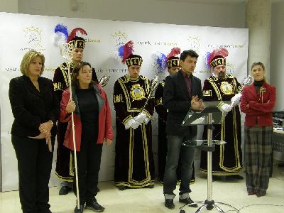 La Federacin San Clemente de Lorca estrena una escolta de Maceros en honor al Patrn