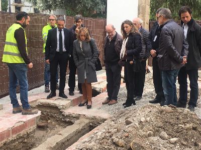 Los Arcos del Claustro de Santo Domingo vuelven a su lugar original gracias a la colaboracin entre el Ayuntamiento de Lorca y la Direccin General de Bienes Culturales