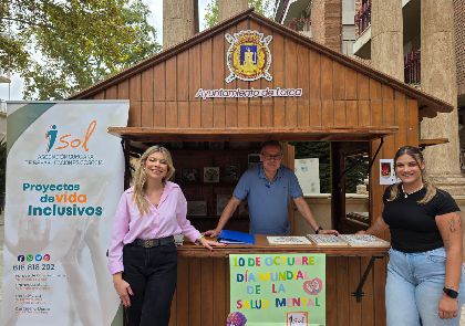 Lorca se suma al Da Mundial de la Salud Mental con actividades de sensibilizacin de la mano de ASOFEM
