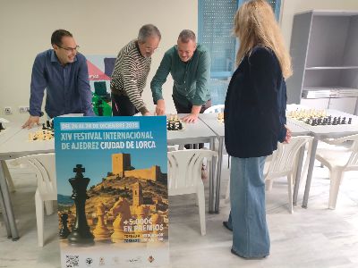 El XIV Festival Internacional de Ajedrez ''Ciudad de Lorca'' estrena sede en el C.D. Felipe VI del 26 al 28 de diciembre