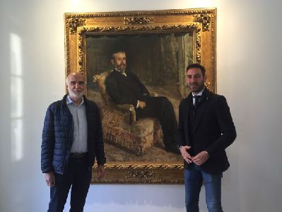 Siete obras de pintores como Pinazo, Benedito, Lpez Mezquita o Romero de Torres integran la exposicin ''Pintura Espaola del s. XX en el Huerto Ruano'' comisariada por Javier Prez Rojas