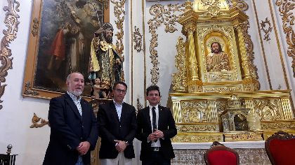 El Alcalde de Lorca, Fulgencio Gil, agradece a la Federacin San Clemente Patrn de Lorca, su eleccin como pregonero de las fiestas este ao