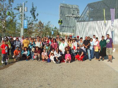 65 lorquinos visitan la Expo de Zaragoza durante el pasado puente