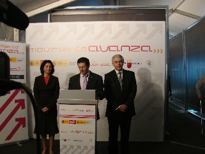 El Movimiento Avanza convierte a Lorca en una gran exposicin tecnolgica