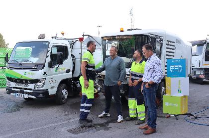 14 nuevos operarios se suman al dispositivo especial de limpieza durante la Feria de Lorca