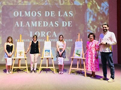 El proyecto ''Los Olmos y los Centros Educativos'' llega a su fin con la entrega de premios del concurso de pintura ''Los Olmos de La Alameda'' 