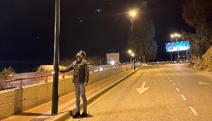 Nuevas luminarias en las inmediaciones del IES ''Bartolom Prez Casas'' para mejorar la visibilidad y seguridad de los estudiantes