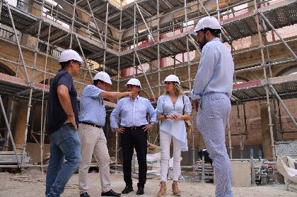 La recolocacin del antiguo claustro de Santo Domingo de Lorca entra en la recta final