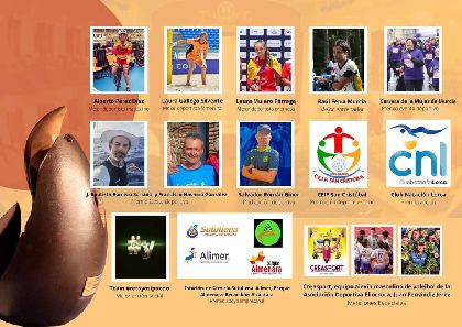 La XXIX Gala del Deporte de Lorca premia a Alberto Prez y Laura Gallego como mejores deportistas 