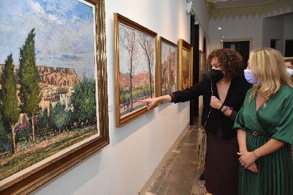 Cultura ampla el horario del Huerto Ruano para visitar la muestra ''Paisaje murciano en la pintura de Muoz Barbern'' los sbados