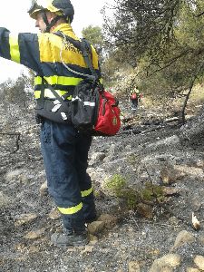 El alcalde Francisco Jdar pide un Plan de Recuperacin de la zona afectada por el incendio de Zarcilla de Ramos