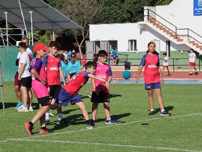 Cerca de 400 menores de toda la Regi�n participan en Lorca en las finales regionales de mate, v�ley playa y f�tbol 8 femenino del programa de promoci�n del deporte en edad escolar
