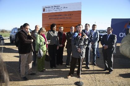 El Ayuntamiento de Lorca muestra su satisfaccin por el inicio de las obras de acondicionamiento de la D-11 y la prolongacin hasta la carretera de Pulp