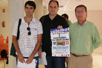 El Pabelln Prncipe de Asturias de Murcia acoge este sbado un triangular de Voley a beneficio de los afectados por el terremoto de Lorca