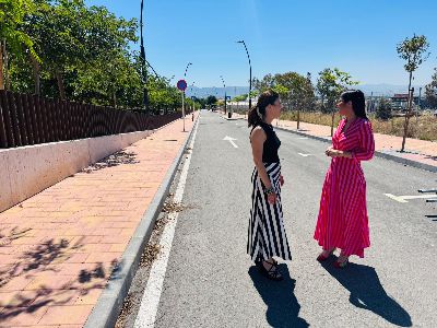 Se abre al p�blico el nuevo vial en el barrio de La Vi�a, dentro de la actuaci�n del PERI - 5, que avanza con la recepci�n de las obras de Urbanizaci�n