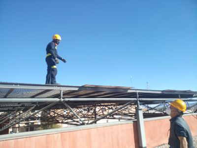 El Servicio Municipal de Emergencias atiende ms de un centenar de incidencias por las fuertes rachas de viento