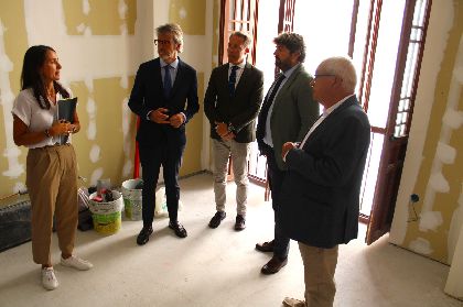 Las obras de rehabilitacin del edificio de la Cmara Agraria concluirn antes de acabar el ao, lo que supone ''un hito histrico y un fuerte impulso para la revitalizacin del casco antiguo'' 