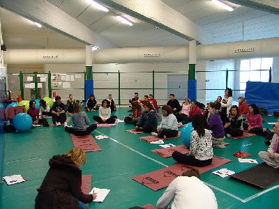 El rea de formacin de la Concejala de Deportes del Ayuntamiento de Lorca inicia su andadura de 2011 con un exitoso curso de Pilates suelo
