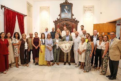 Una delegaci�n institucional de la ciudad francesa de Mauguio Carnon, con la que est� hermanada Lorca, visita la ciudad con motivo de la festividad de Santa Mar�a la Real de las Huertas 