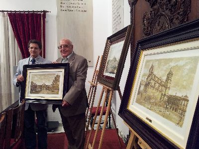 El Alcalde de Lorca inaugurar este mircoles la exposicin solidaria ''Salinas Correas'' que rene 104 obras del artista lorquino