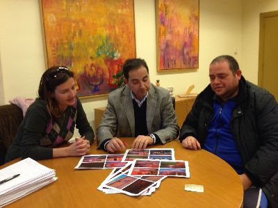 El Concejal de Urbanismo supervisa con el Presidente de la AAVV Alfonso X los ltimos remates de las obras de mejora integral del barrio