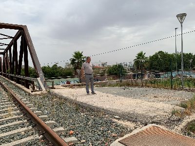 El consistorio solicita que el corredor verde no quede interrumpido por el vial de trfico que conectar con la ronda central, dentro del proyecto de las obras del soterramiento del AVE a su paso por Lorca 