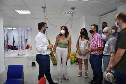 El alcalde de Lorca asiste a la clausura de la Escuela de Verano que la Asociacin de Enfermedades Raras DGenes