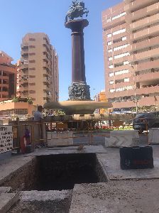 La Avenida Juan Carlos I en el tramo comprendido entre el valo y la Alameda de Menchirn permanecer cortada al trfico durante el mes de  agosto por el avance de las obras