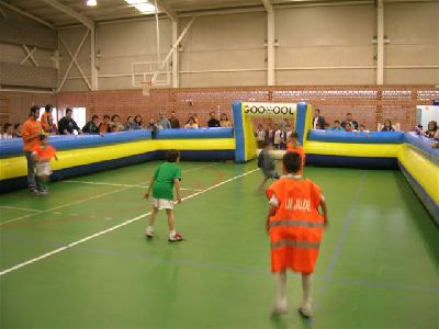 230 nios han tomado parte del II Torneo de ftbol 3x3 interpedanias